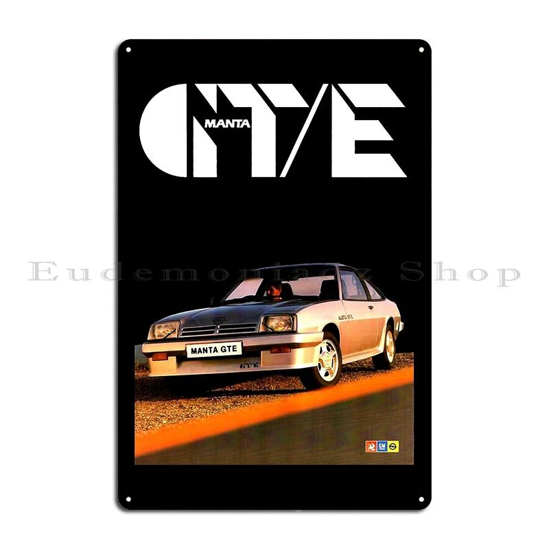 

1984 Opel Manta 400 B Classic vehicle Vaux.hall and Op.el Performance Cars Metal Kitchen Designing Wall Mural Tin Sign Poster 20x30cm