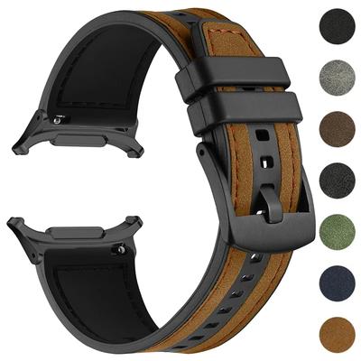 Leather Strap for Samsung Galaxy Watch Ultra 7 47mm Band No Gaps Bracelet Correa for Galaxy Watch Ultra 7 Bracelet Correa
