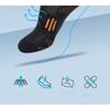 2 Pairs Ankle Women Running and Fitness Socks Moisture-Wicking and Breathable Crew Socks for Outdoor Sports