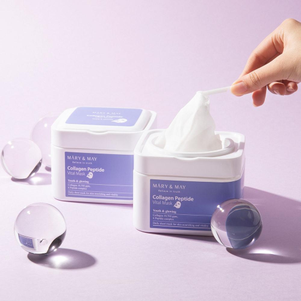 Mary May Collagen Peptide Vital Mask 30 Sheets 400g