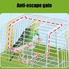 Compact Outdoor Bird House With Carrying Handle For Pet Parrots Budgies Handheld Cage