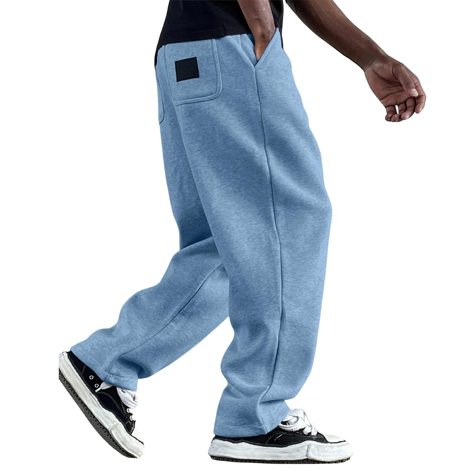 

Men s Care Worker Pants Men s Casual Fashion Multi-Pocket Care Worker Pants XL небо синє кольору