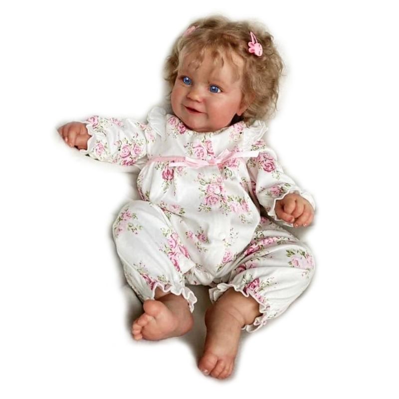 

Realistic Visible Veins Reborn Baby for Doll Girl Looking Realistic Lifelike Toddlers Toy Game Props for Children Girls 1