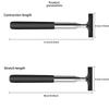 Wycieraczka do lusterka wstecznego samochodu z teleskopowym uchwytem Trwała stal nierdzewna Narzędzia do czyszczenia szyb samochodowych Szczotka do czyszczenia