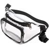 Fashion Clear Pvc Crossbody Bag Stadium Approved Waist Pack For Women Men Festival Sports Casual Style