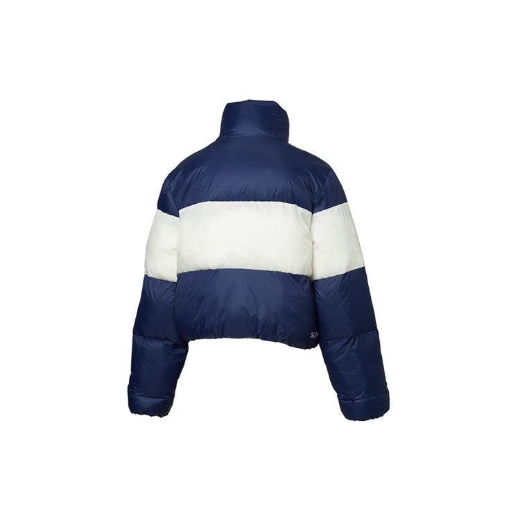 Puma Colorblock Wool-Blend Jacket Women Outerwear Blue 59701401