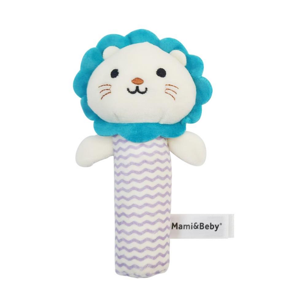 Squeaky Sound Soft Stuffed Animal Rattle Cartoon Animals Plush Rattles  Bed Hanging