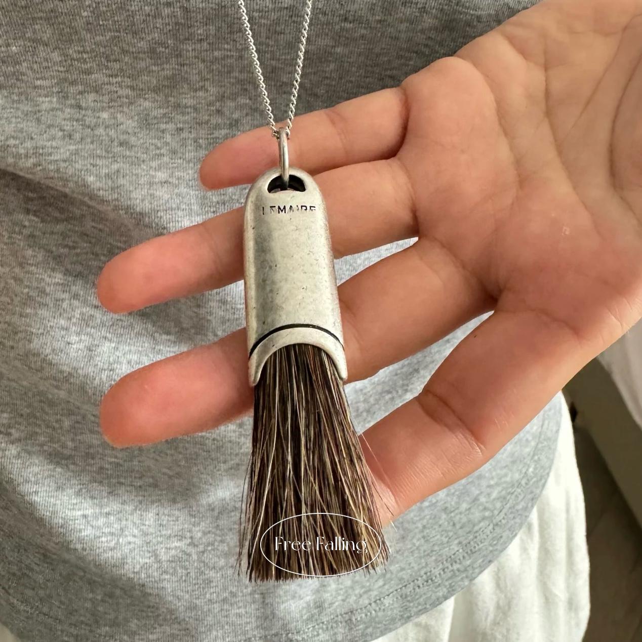 Classic Versatile Horsehair Pendant Necklace - Timeless Style for Women Antique Silver - Black Tassel Necklace