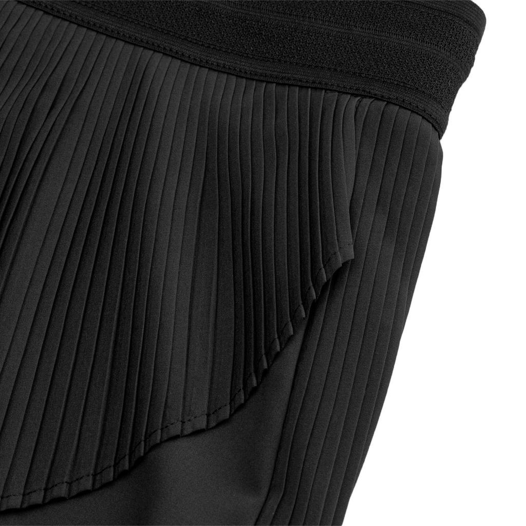 Li Ning Badminton Series Anti-Exposure Lined Woven Sports Skirt Shorts Women Shorts Black ASKU214-1