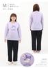 Kaitak Familie Sanrio Charaktere Kuromi Damen Hausanzug Pyjama, Langarm, Frühling/Herbst, M/L (L, Lila)