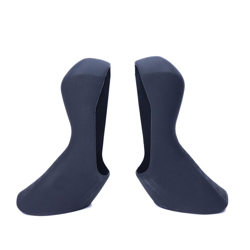 Road Bike Bicycle Bracket Cover Shifter Lever Rival Force Hood for Shimano ST-R8020 Silica Gel Cycling Accessories 1 pair R8020 Black