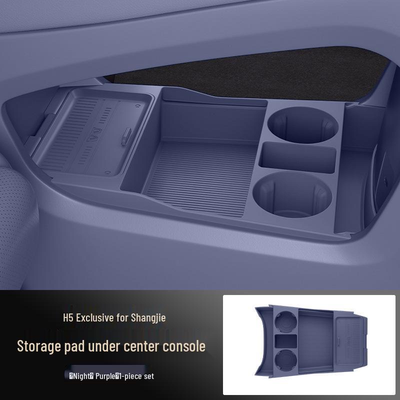 Modified Shangjie H5 Center Console Lower Storage Box Accessory