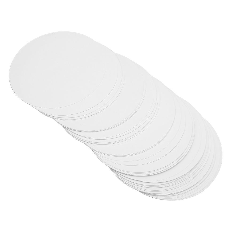100 Stück Button-Anstecker Rohlinge Papier DIY Anstecker Herstellung Papier Rund Foto Druckerpapier Für DIY-Liebhaber