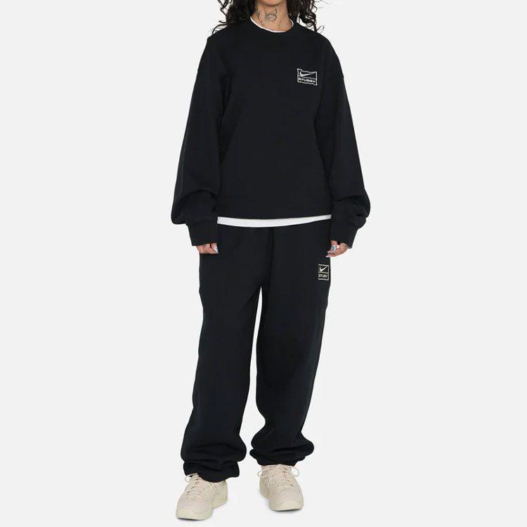 Nike X Stussy Wash Crew Fleece Asia Sizing DO5311-010