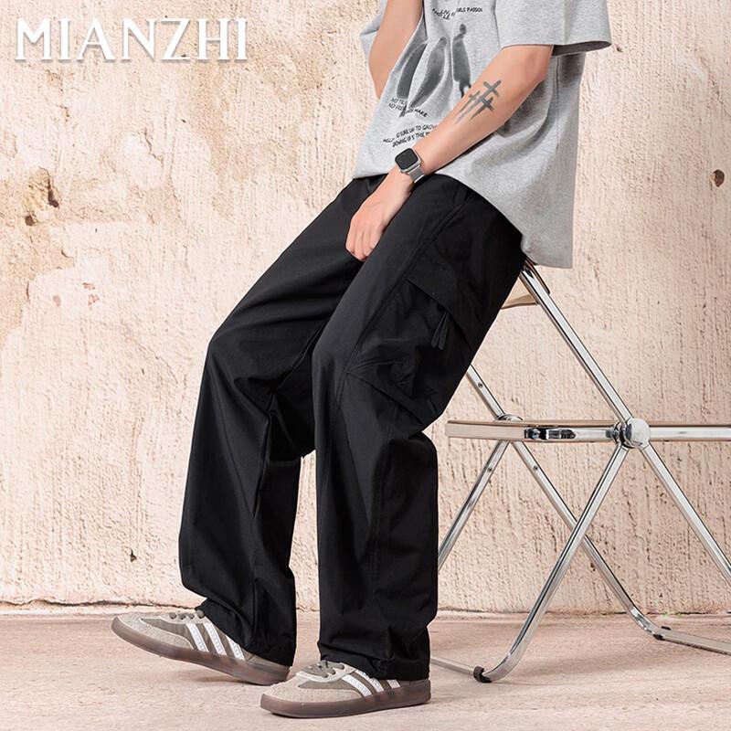 Men's Casual American Style Straight-Leg Pants