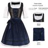Bavarian Oktoberfest Women's Costume Set - Halloween Carnival Outfit