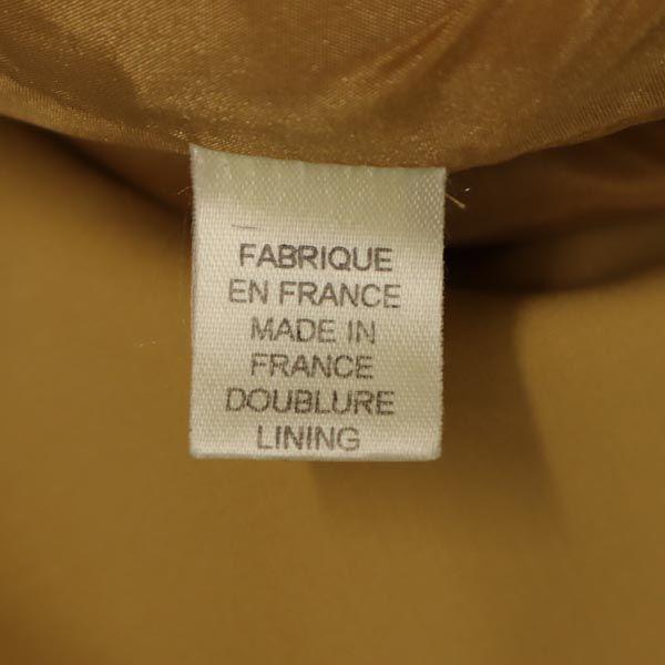 CELINE Made in France Long sleeve one piece 36 Yellow With belt loop Women Used