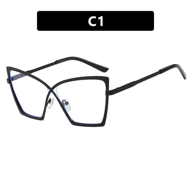 Butterfly X Metal Vintage Big Sunglasses Women Luxury Brand Designer Sun Glasses Popular Outdoor Travel Oversized Eyeglasses UV