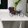Collectible 1:10 Miniature Tricycle Model Iron Three Wheeld Rickshaw Replicas Vintage Desktop Decoration Gift For Adults