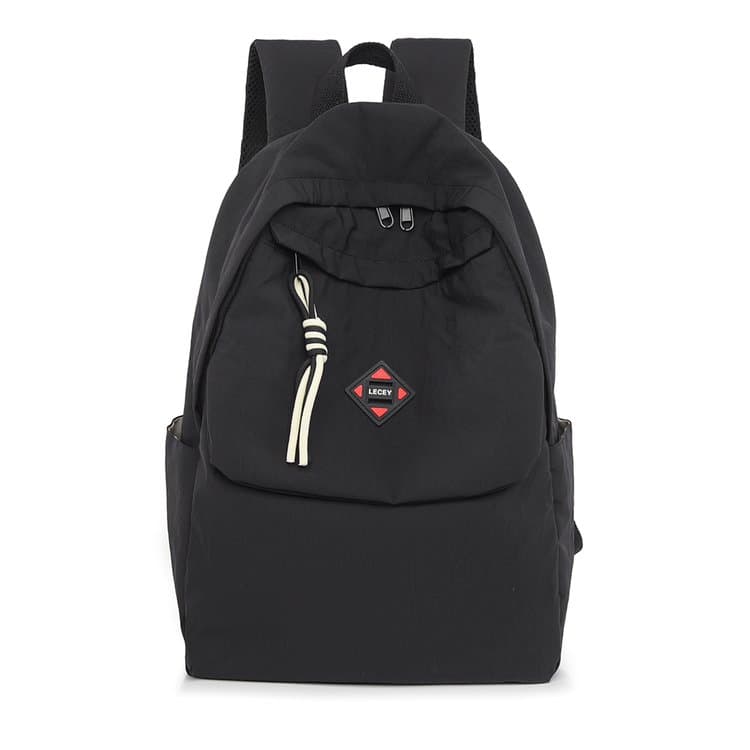 Simple large-capacity backpack outdoor leisure backpack