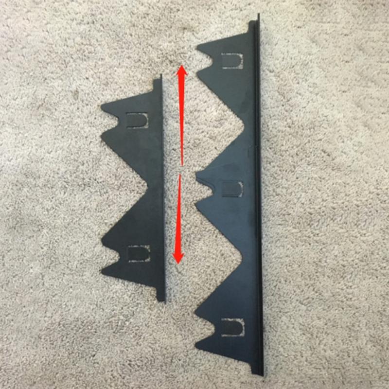 2 Pairs Stainless Steel Kitchen Stove Gaps Filler Adjustable 13.8" to 27.5" Heat Resistant Counter Gaps Protector for Oven