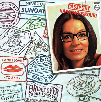 LP Schallplatte NANA MOUSKOURI - Passport 91010611 Philips 1976 UK Pop Gebraucht