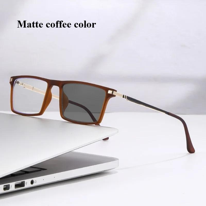 

Мультифокальные + Фотохромные Очки для чтения Очки для мужчин женщин Прогрессивные для дали Двойного назначения 0 1.0 1.5 2.0 2.5 3.0 3.5 4.0 0 кофейный