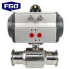 FGO 304 Stainless Steel Pneumatic Quick-Fit Ball Valve