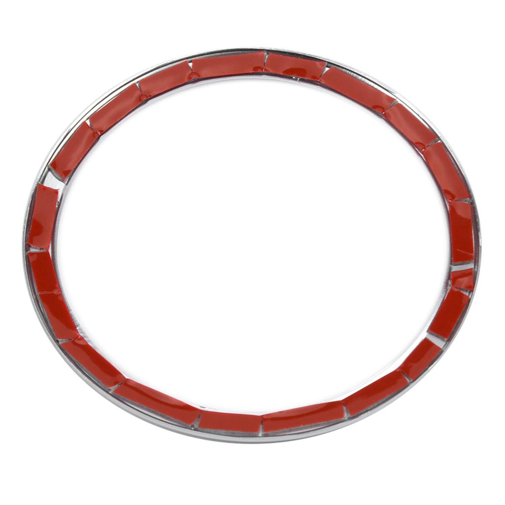 4PCS  ABS Chrome Car Door Speaker Ring Cover Trim for X1 F48 2016 2018