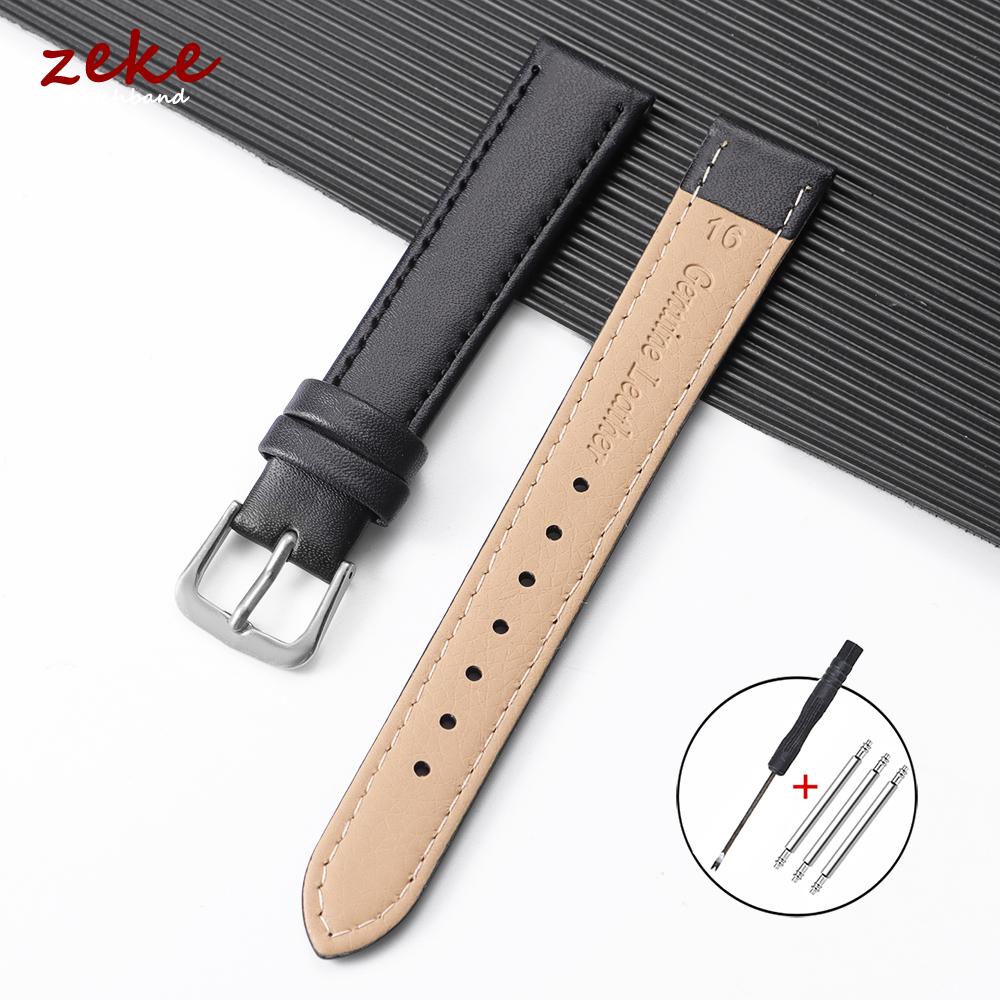 8мм 10мм 12мм 14мм 16мм 18мм 20мм 22мм Ремешок для часов из ПУ кожи Мужской и женский Мягкий кожаный браслет Универсальный спортивный браслет 8mm