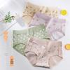 Cotton Printed Mid-Waist Women's Underwear - Cute Thongs