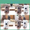 Highland West Miniature Dog Plush Keychain Bag Pendant Pp Cotton Plush Toys