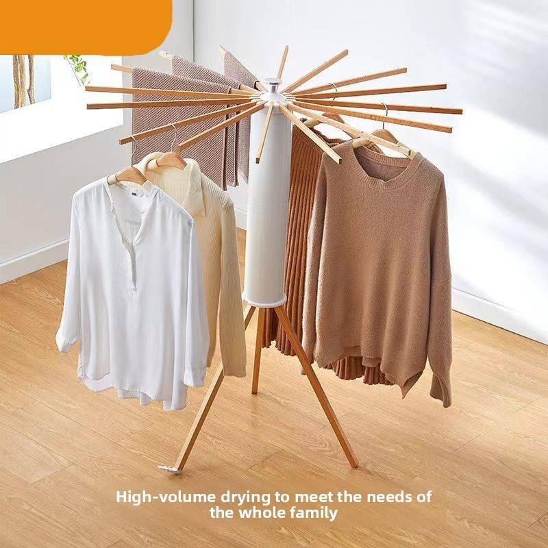 Drying Tripod Octopus Rack With Foldable Design For Indoor Outdoor Laundry Use