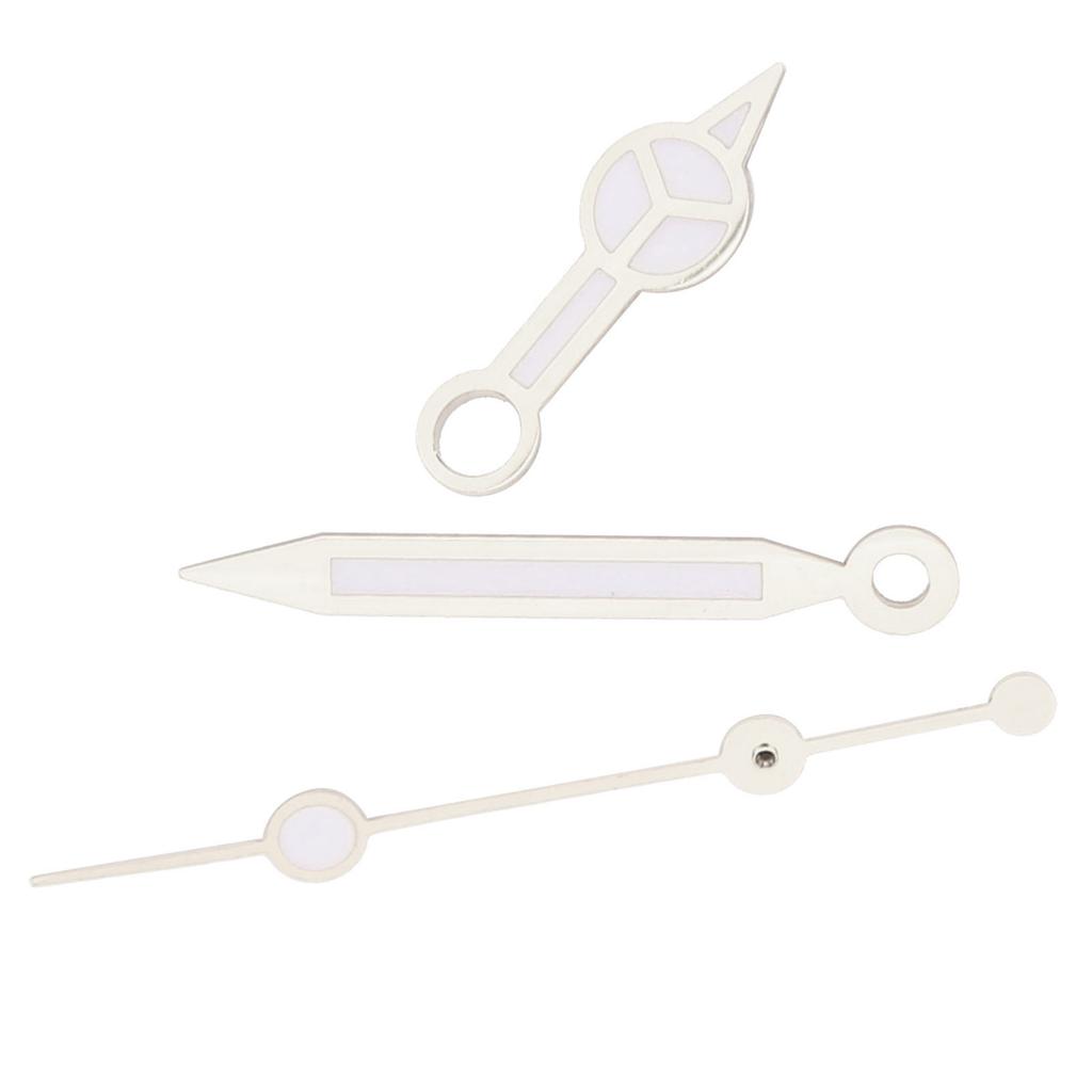 Luminous Watch Hands Hour Minute Second Hands Watch Accessories for 8200 MovementSilver