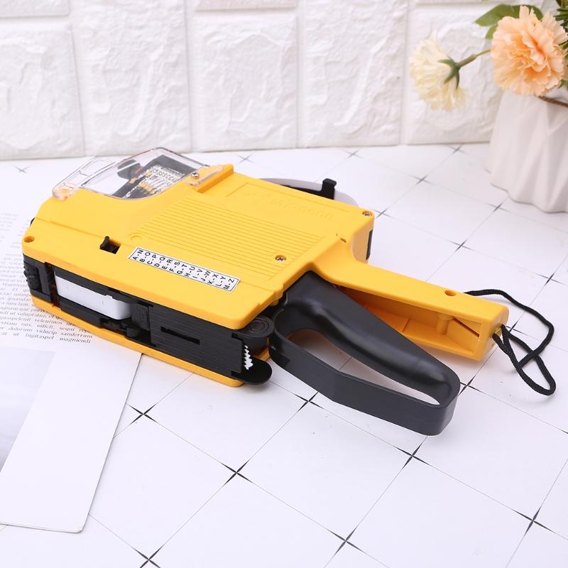 Price Gun Price Numerical Tag Gun Handheld Pricing Labeller MX-6600 Plastic Label Maker for Retail Shop Grocery Store
