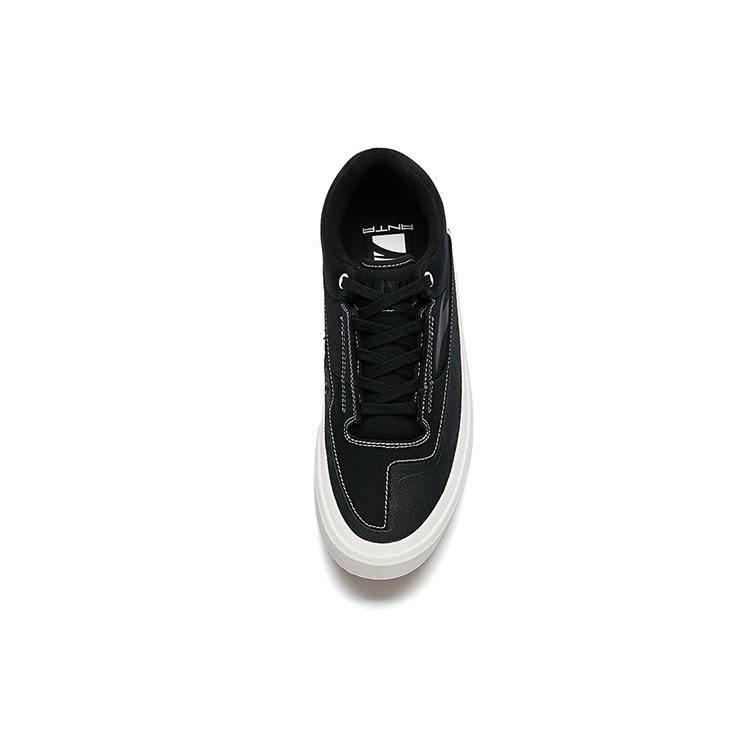 New Anta Ao Li Non slip Lightweight Low Top Skateboard Shoes Men's Black 112218011S-1
