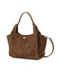 Athe Vanessabruno [Raie] Raie Brown Suede Tote And Crossbody Bag S Aaba6E521W2