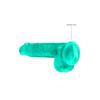 RealRock - Realistic dildo with balls 15 cm