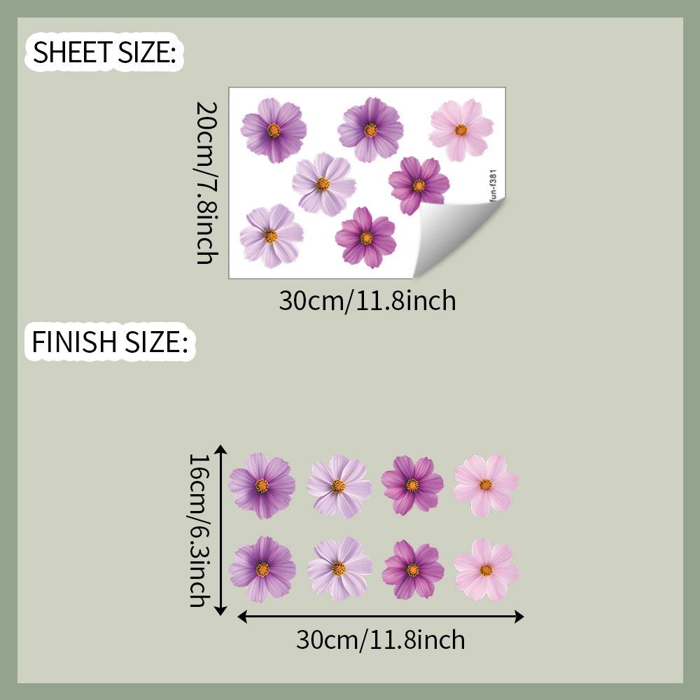 

Сделай сам Многоцветные наклейки на стену с цветами для спальни, гостиной, прихожей и украшения домашнего фона