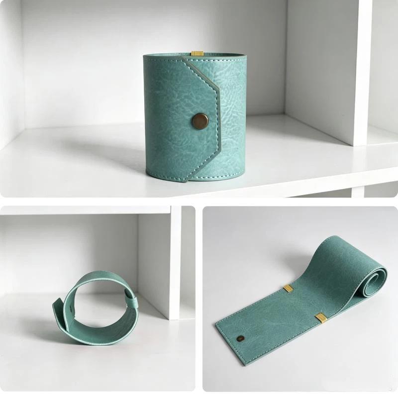 Leather Wallet Features A Cleverly Designed Card Holder For Easy And Quick Access To Cash And Cards.