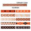 10 Rolls Halloween Washi Tape Set,Holiday Washi Masking Tape Set with Skull Ghost Decorative Masking Tapes for Journal,DIY