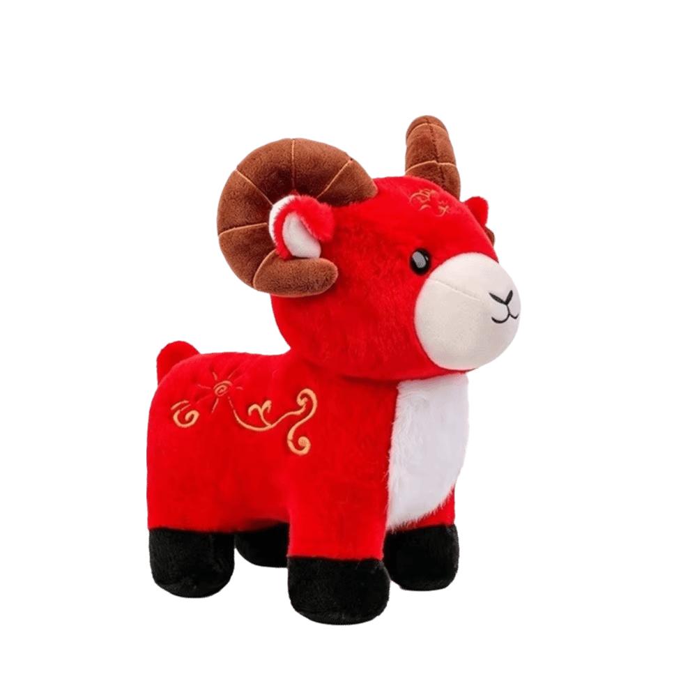 PP Cotton Sheep Year Stuffed Doll Stuffed Animal Argali Plush Toy Party Supplies