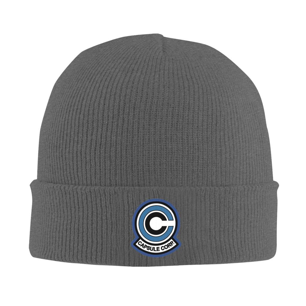 Capsule Corp Logo Warme Strickmütze Winter Strickmütze Mütze Beanie Hip Hop Caps für Unisex