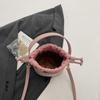 Bag, Chinese Style, Trendy Embroidery Handbag, Fashionable Drawstring Bucket Bag, New Chinese Versatile Single Shoulder Crossbody Bag