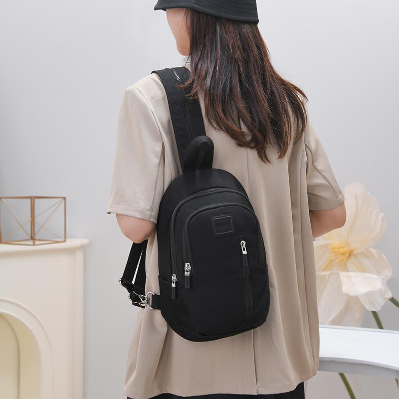 Student Chest Bag Women's Sports Crossbody Bag Shoulder Bag
