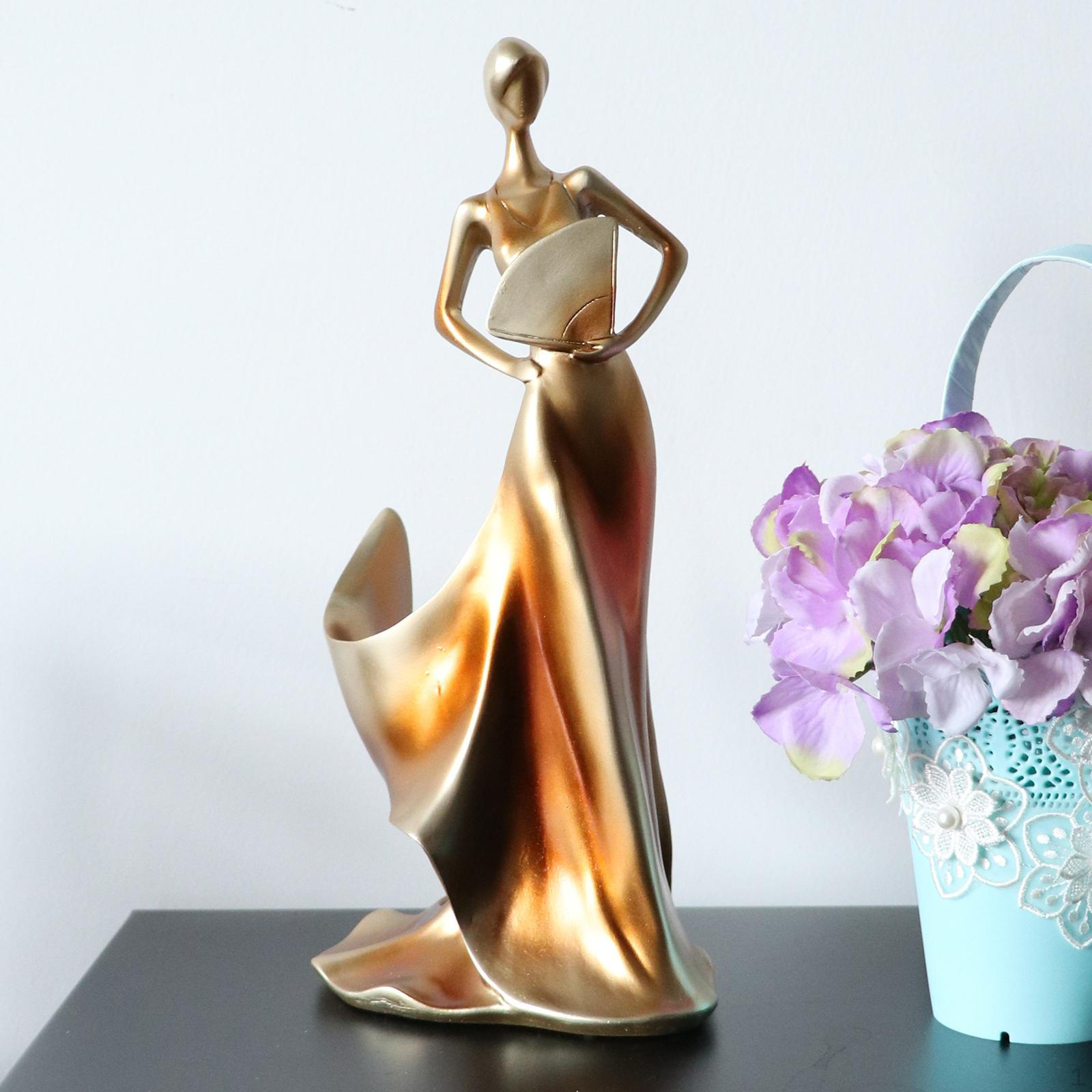 Стойка Статуэтка Украшения Держатель для бутылок Полимерная скульптура Подставка Аксессуары Декор для дома и бара Подарок медный