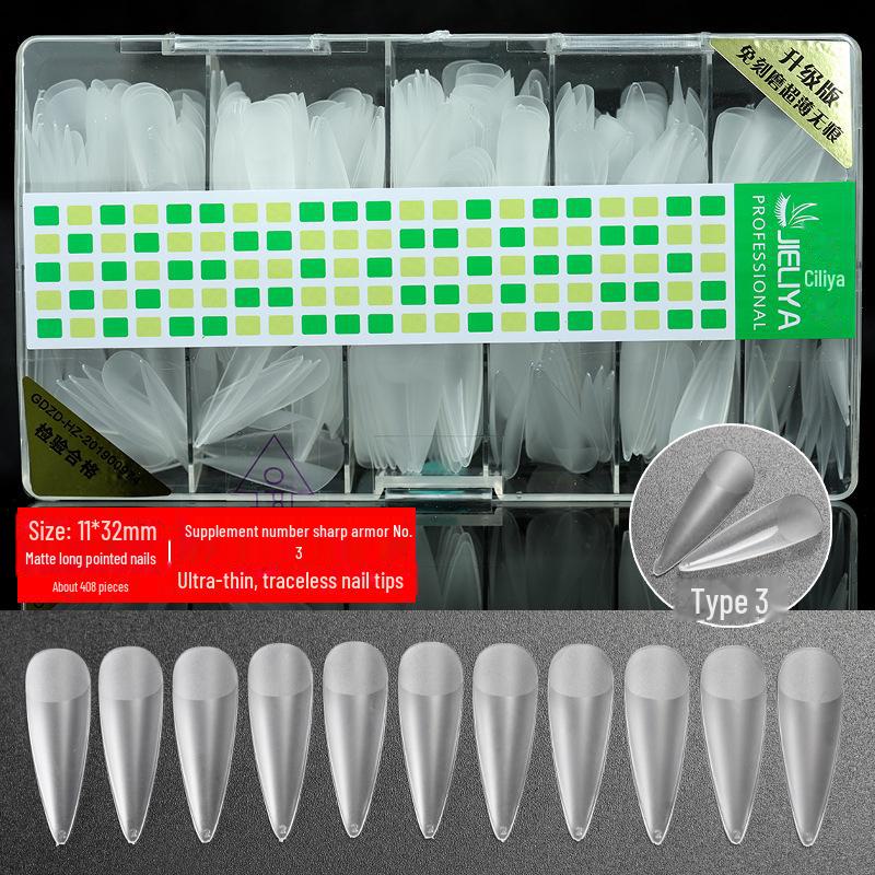 Ultra-Thin Handmade Long Ladder Nail Art Patch