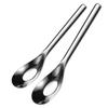 316 Stainless Steel Cute Children's Yuanbao Soup Spoon with Deepened Head and Thickened Handle