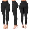 Women Leggings Jeans High Waist Running Sports Yoga Denim Slim Pants Female Elastic Pencil Trousers