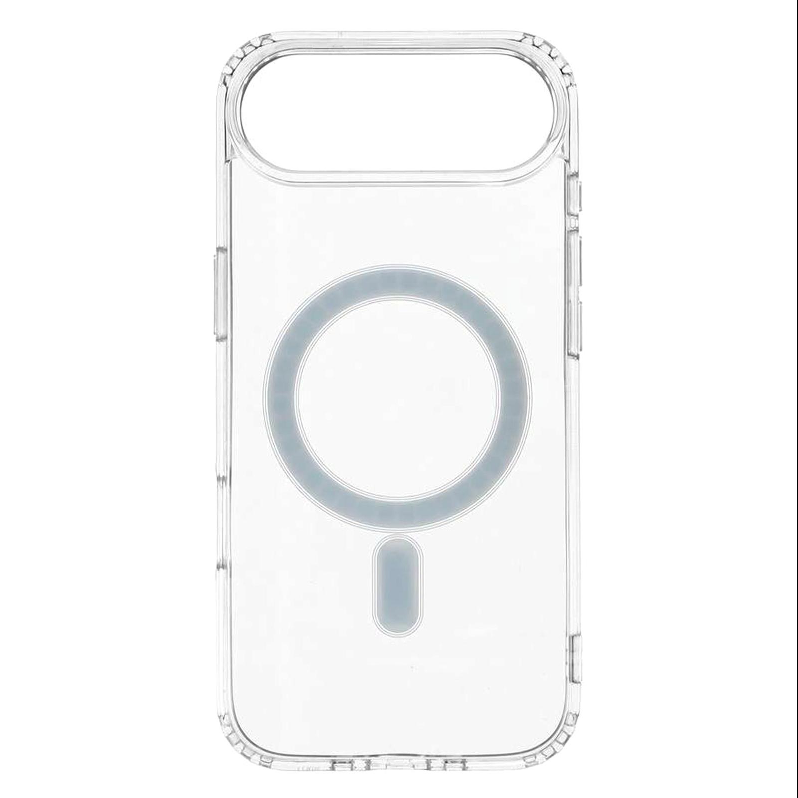 

For iPhone 17 Air Case Compatible with MagSafe TPU+Acrylic Clear Phone Cover A